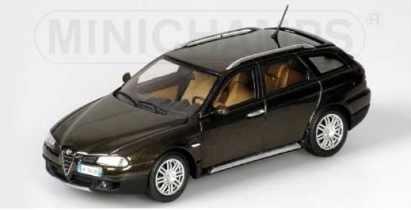 400120410 ALFA ROMEO 156 CROSSWAGON – 2004 – OLIVE METALLIC 1:43
